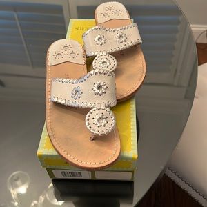 Jack Roger white 7.5 sandals